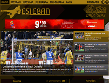 Tablet Screenshot of estebanportero.com